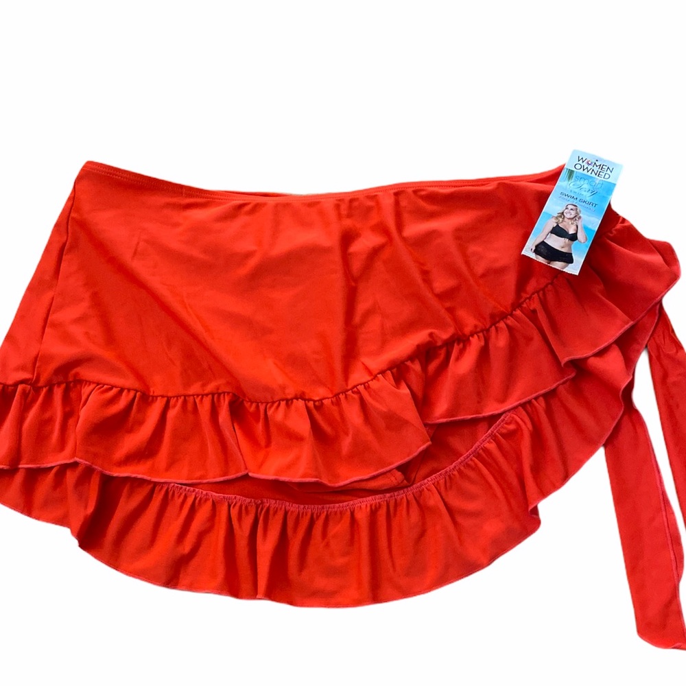 2XL Flirty & Flattering Swim Skirt NEW